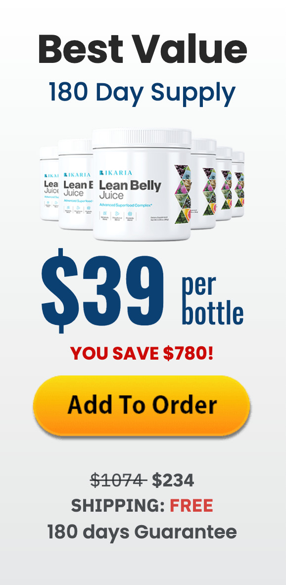 Bio Melt Pro Ikaria Lean Belly Juice Buy 6 Bottles